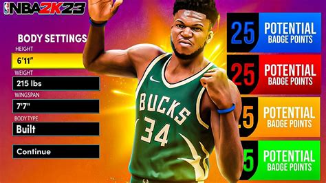 NBA 2K23 GIANNIS ANTETOKOUNMPO BUILD OVERPOWERED GLASS CLEANING