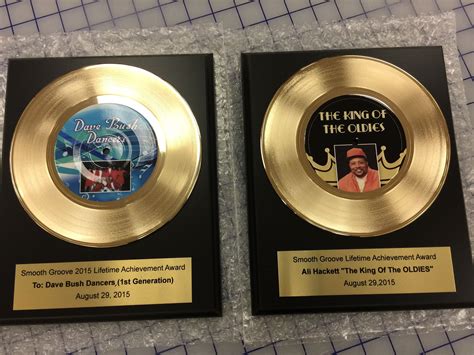 Pin On Custom Awards Gold And Platinum Recordcd Awards