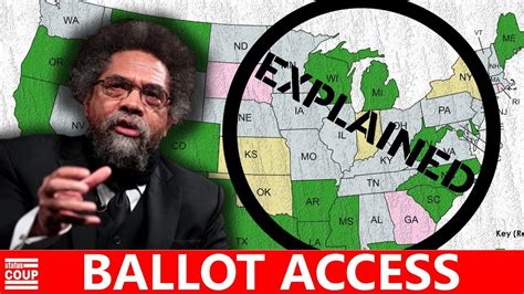 Cornel West S Battle For Ballot Access Explained W Green Party S