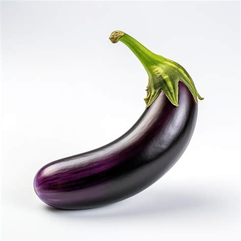 Premium Photo Eggplant On White Isolated Background