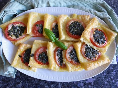 Puff Pastry Tomato Tarts Ester Kocht