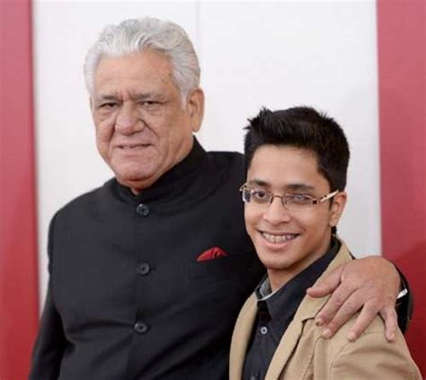 Om Puri family photos | Celebrity family wiki