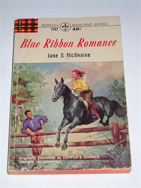 Blue Ribbon Romance Jane S Mcilvaine Books