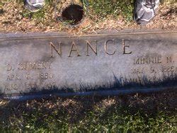 Minnie Nora Williamson Nance M Morial Find A Grave