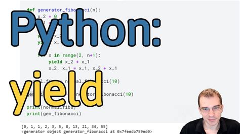 How To Use Yield In Python YouTube