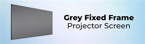 Grey Projector Screen | ScreenTechnics® | Mumbai