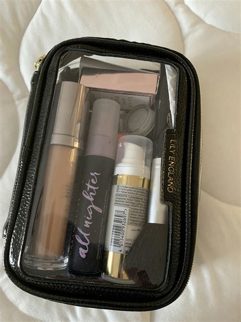 Clear Travel Makeup Bag Cosmetics Bag Lily England Uk