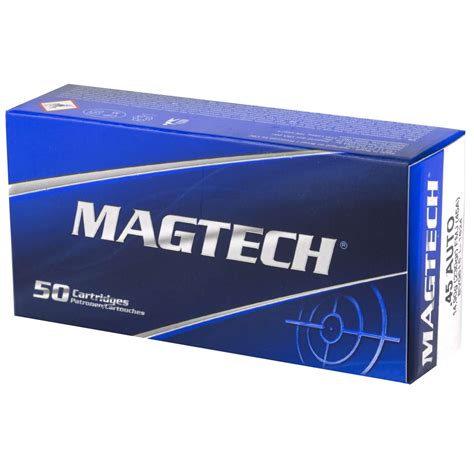 Magtech 45A Range Training 45 ACP 230 Gr Full Metal Jacket FMJ 50 Bx