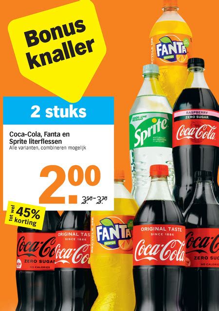 Fanta Cola Frisdrank Folder Aanbieding Bij Albert Heijn Details