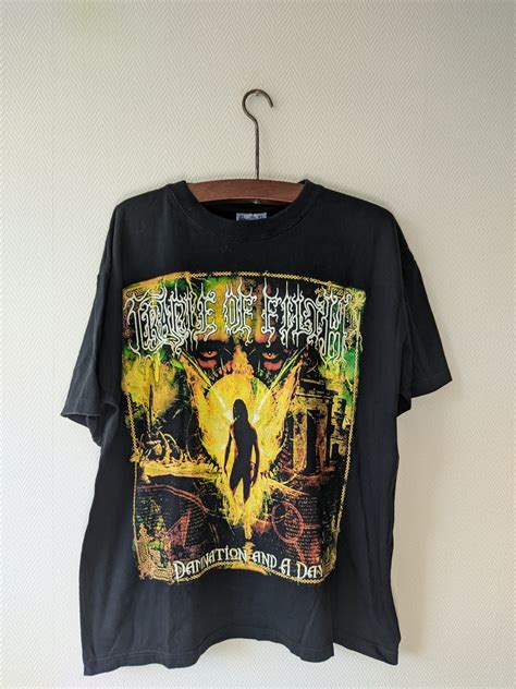 Vintage Cradle Of Filth 2003 Damnation And A Day Tee Grailed