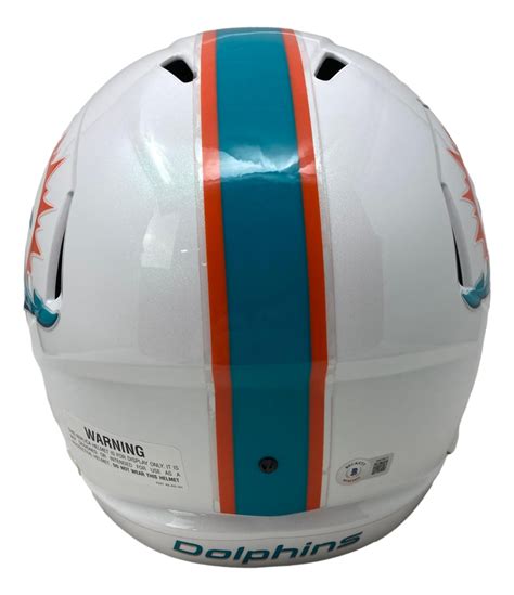 Tyreek Hill Signed Dolphins Full-Size Speed Helmet (Beckett) | Pristine ...