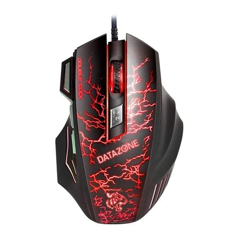 Datazone RGB Gaming Mouse - Red