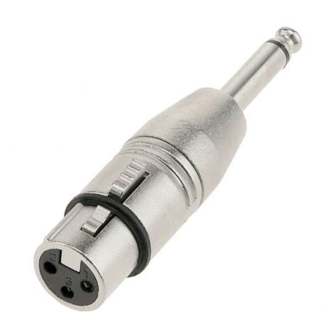 Adaptateur Audio Xlr Broches Femelle Mm Jack M Le Cablematic