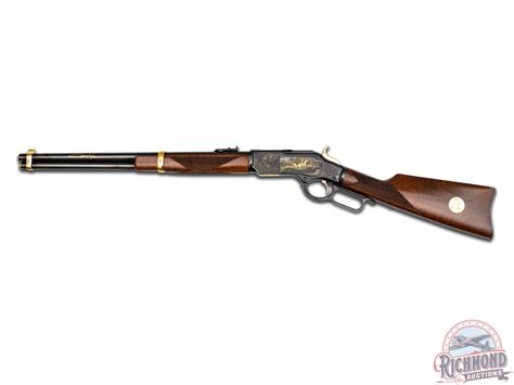 Patrick John Wayne's Family Issue Engraved Uberti Model 1873 Carbine