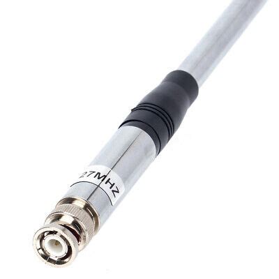 Mhz Bnc Male Connector Telescopic Rod Ht Antenna Inch To Inch