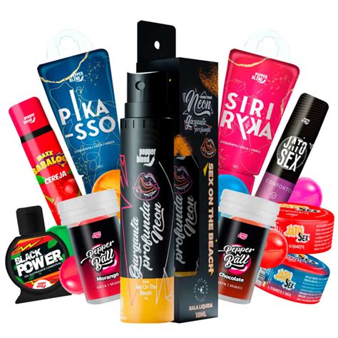 Kit Pepper Blend Neon Garganta Profunda Sex On The Beach Busca Do