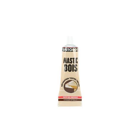 Mastic Bois Standard Sintobois Acajou En Blister 60g8g Sinto