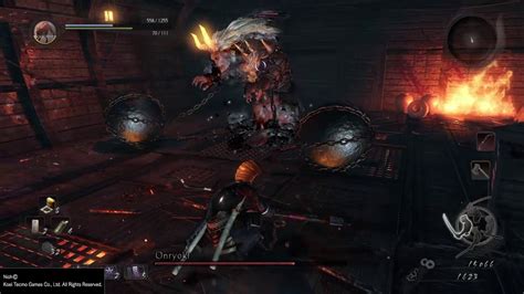 NiOh Boss Fight Onryoki YouTube