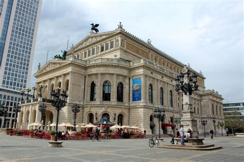 Alte Oper Opera House In Frankfurt Frankfurt Germany Frankfurt