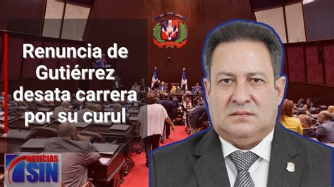 Renuncia de Gutiérrez desata carrera por su curul Cachicha