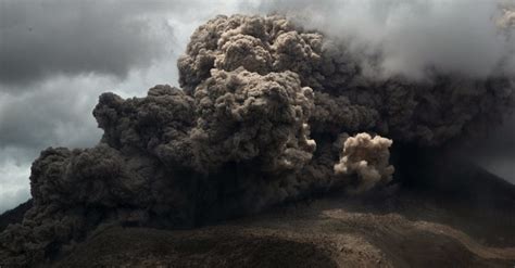 Vulc O Sinabung Entra Em Erup O Na Indon Sia Fotos Uol Not Cias