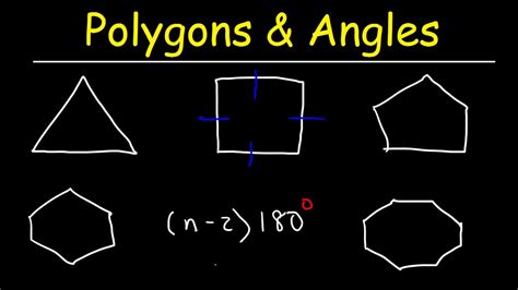 Interior Angles Of A Polygon Geometry Youtube