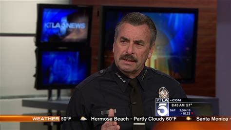 Lapd Chief Beck On Recent Local Protesters Faults Officers In Shooting