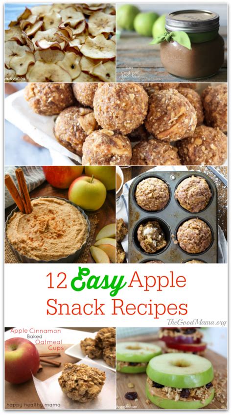 Easy Apple Snack Recipes The Good Mama