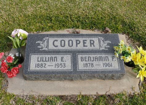 Benjamin Franklin Cooper Find A Grave Memorial