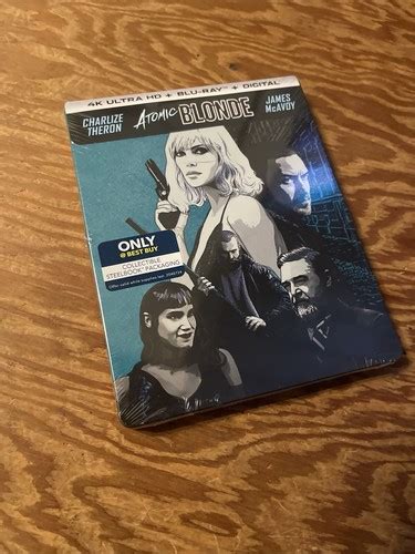 Atomic Blonde Best Buy 4k Ultra HD And Blu Ray Steelbook For Sale Online EBay