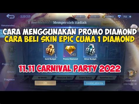 CARA MENGGUNAKAN PROMO DIAMOND KUNING TERBARU 2022 CARA GUNAKAN DIAMOND