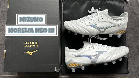 Mizuno Morelia Neo Iii Shining Made In Japan Unboxing On Feet