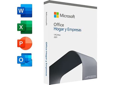 Software Microsoft Office Hogar Y Empresa 2021 Formato Físico