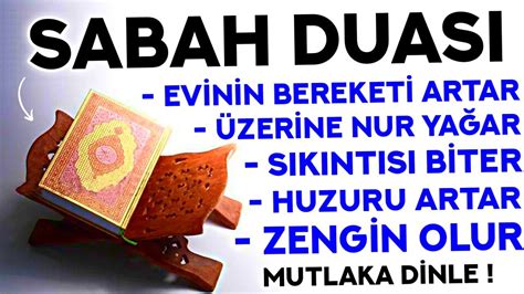 SABAH DUASI Kim Bu Duayı Her Sabah Dinlerse EVİNİN BEREKETİ ARTAR