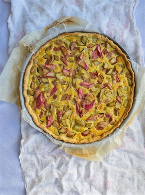 Recipe Rhabarberwähe A Swiss Rhubarb Tart