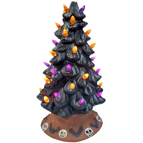 Halloween Tree & Lights - A Sprinkle of Fun