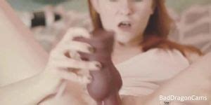 Huge Dildo Cumming Bad Dragon Tnaflix