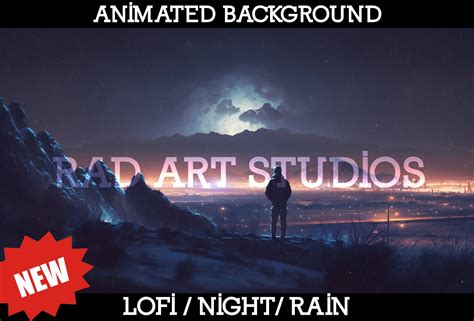 ANIMATED Night Rain Background 4K Wallpaper / HIGH RESOLUTION / Night Raining Lofi Cozy Ambience ...