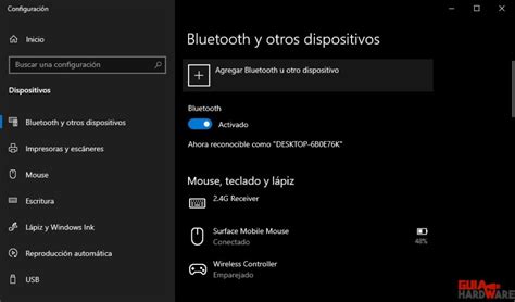 Cómo saber si mi PC tiene Bluetooth Guía Hardware