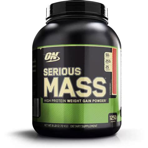 Optimum Nutrition Serious Mass Weight Gainers 272 Kg Strawberry Women Fitness Org