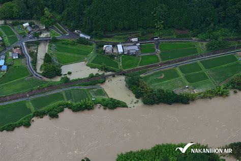 令和2年7月豪雨 岐阜県 金山地区の斜め写真撮影を実施致しました 中日本航空株式会社