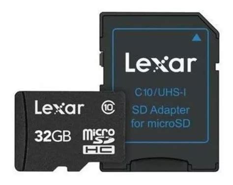 Tarjeta De Memoria Lexar Gb Microsdhc Mercadolibre