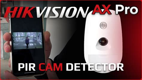 Hikvision AX PRO Wireless Alarm System AX PRO PIRCAM Detector Review