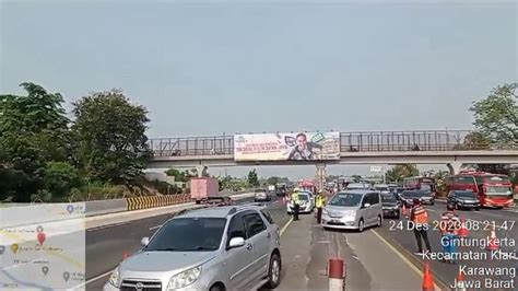 Pt Jasamarga Transjawa Tol Catat Ribu Kendaraan Tinggalkan Jakarta