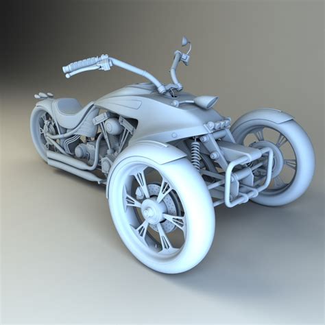 max custom trike chopper