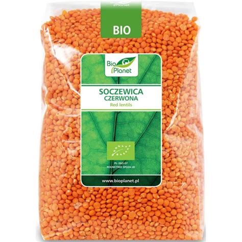 Bio Planet Soczewica Czerwona Bio 1 Kg Bio Planet Sklep EMPIK