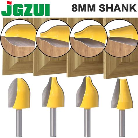 8mm Shank Panel Raiser frez Vertical Ogee Bead cutter bity do obróbki