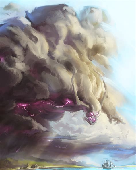 ArtStation - cloud elemental | Fantasy creatures art, Dark souls ...