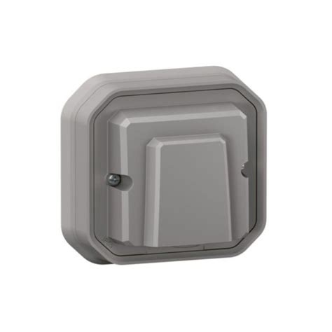 Legrand 069848L Sortie de câble Plexo étanche avec serre câbles gris