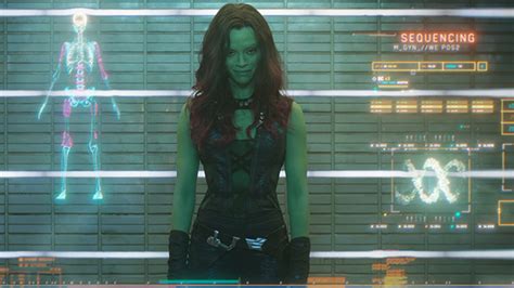 Zoe Saldana Kids Love That She’s Gamora In ‘Guardians of the Galaxy ...